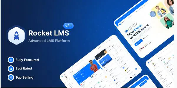 Rocket LMS v2.1 Nulled – Learning Management System PHP Script (Free Download)