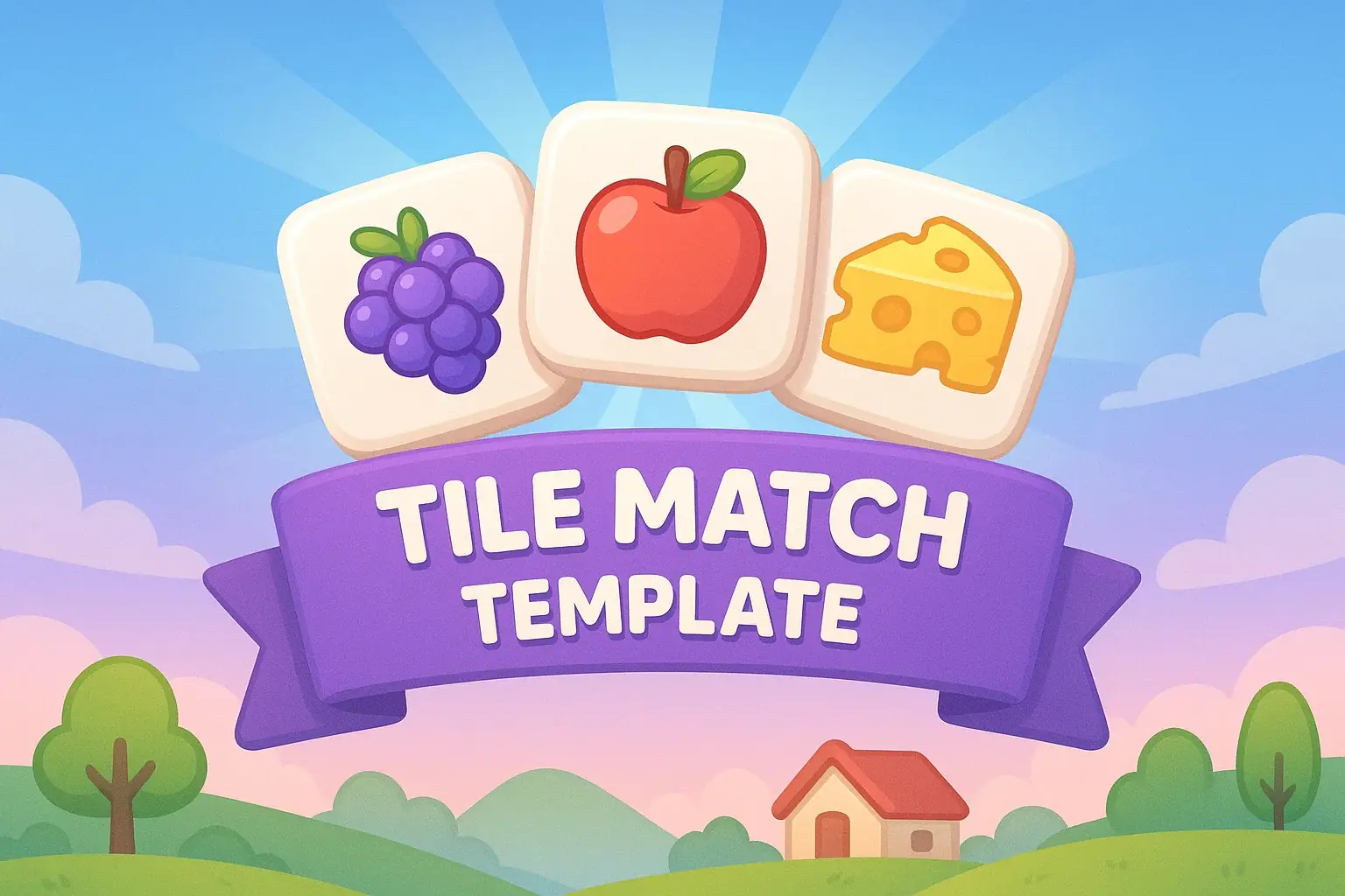 Tile Match Unity Game Template + Level Editor