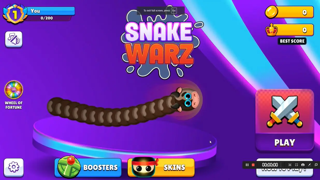 Snake Warz IO – Slither Complete Unity Game Template