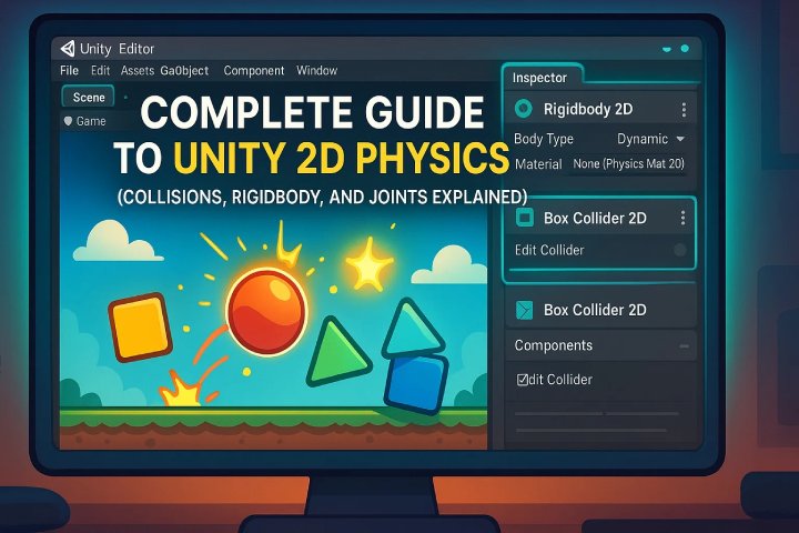 Complete Guide to Unity 2D Physics (Collisions, Rigidbody, and Joints Explained)