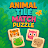 Animal Tile Match-3 Brain Game